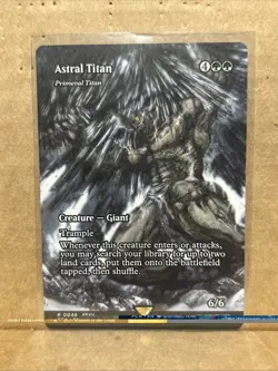 Astral Titan - Primeval Titan (Showcase) Final Fantasy: Through the Ages Regular - Image 1