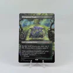 MTG Lorwyn Eclipsed REVERSIBLE SHOCKLANDS R Overgrown Tomb #0350 - Image 1