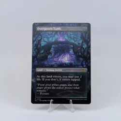 MTG Lorwyn Eclipsed REVERSIBLE SHOCKLANDS R Overgrown Tomb #0350 - Image 2