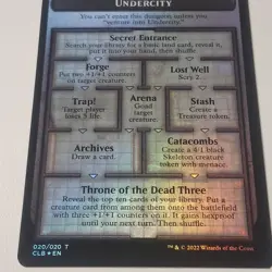 1x MTG - UNDERCITY \ THE INITIATIVE TOKEN - FOIL - CMR Legends Baldur's Gate - Image 5