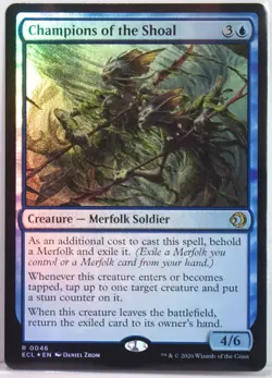 Champions of the Shoal [New, Near Mint] *Foil* {Lorwyn Eclipsed} - Image 1
