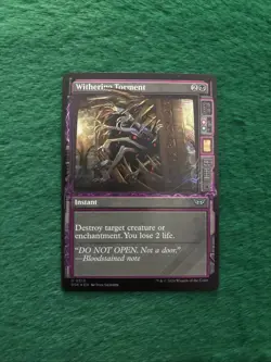 Withering Torment (Showcase) Duskmourn: House of Horror Foil - Image 1