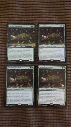 Magic: the Gathering / MtG Fecund Greenshell x4 Mixed Sets - Image 1