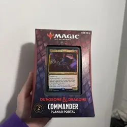 Magic MTG Adventures in The Forgotten Realms Commander Deck Planar Portal NEW - Image 1
