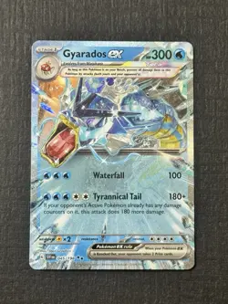 Pokemon TCG Gyarados EX Ultra Rare Holo SVI Base Set 045/198 Fresh Pull NM - Image 1