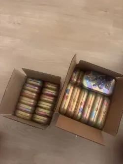 *EMPTY* Pokemon 151 Mini Tin Set - 31x Tins Including ART and COINS. NO PACKS 🔥 - Image 1