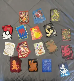 Pokemon TCG Various Sets ETB Deck Sleeves (Lot Of 74) - Image 1