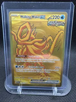 Pokemon TCG Walking Wake EX 178/131 Hyper Rare Holo Prismatic Evolutions NM! - Image 1