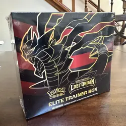 Pokemon Lost Origin Elite Trainer Box Sword & Shield Sealed Giratina TCG 2022 - Image 1
