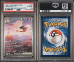 2023 POKEMON MEW EN-151 #199 CHARIZARD EX SPECIAL ILLUSTRATION RARE PSA 10 - Image 1