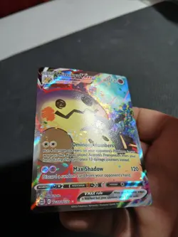 Pokemon Mimikyu VMAX Holo Ultra Rare Brilliant Stars TG17/TG30 Lightly Played - Image 3