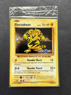 2016 Pokemon TCG Toys "R" Us Promo -Electabuzz- 41/108 Holo SEALED - Image 1