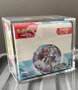 Pokemon TCG Journey Together Enhanced Booster Box Sealed With Acrylic Case - Image 1