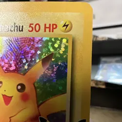 Birthday Pikachu 24 Holo Black Star Celebrations Promo Pokemon Card NM - Mint - Image 3