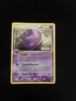 Gengar 5/92 DMG Pokemon Cards Reverse Holo Rare Legend Maker Stamped Vintage - Image 1