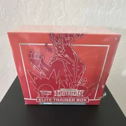 Pokemon Sword & Shield Battle Styles Elite Trainer Box English TCG Card Stock - Image 1