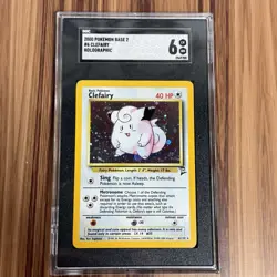 Lot (9) Vintage SGC Graded Holo Pokemon Cards - Image 5
