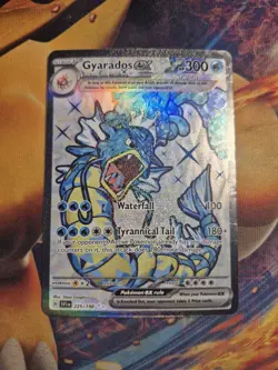 Gyarados ex 225/198 Scarlet & Violet Full Art Ultra Rare Holo Pokemon Card NM - Image 1