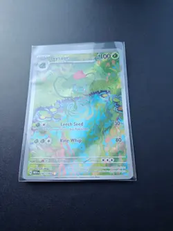 Ivysaur 167/165 Pokemon 151 Holo Rare Card Pack Fresh TCG - Image 2