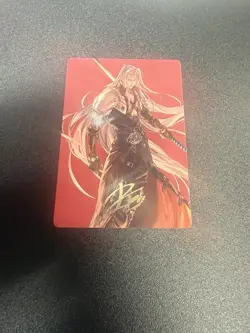 Sephiroth, Fabled SOLDIER Art Card (Gold-Stamped Signature) S Art Series: FINAL - Image 2