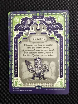 Field of the dead - Encyclopedia Of Magic Secret Lair MTG - Image 1