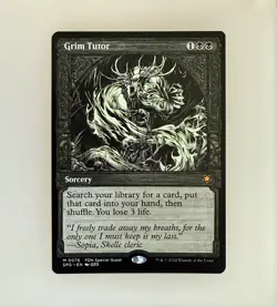 Magic the Gathering: Grim Tutor (Showcase) Special Guests Regular NM - Image 1