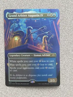 Grand Arbiter Augustin IV (Borderless) 379 Double Masters 2022 Foil NM - Image 1