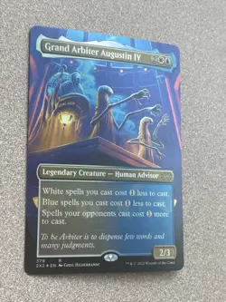 Grand Arbiter Augustin IV (Borderless) 379 Double Masters 2022 Foil NM - Image 2