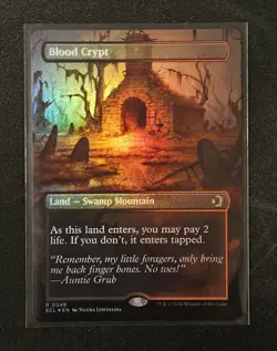 Blood Crypt (Borderless) Lorwyn Eclipsed Foil - Image 2