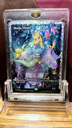 Bloom Tender (0400) (Showcase) (Fracture Foil) Lorwyn Eclipsed Fracture Foil MTG - Image 1