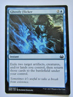 MTG Ghostly Flicker Modern Masters 2017 Light Play!! - Image 1