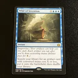 Whir of Invention Aether Revolt Regular MTG - Image 1