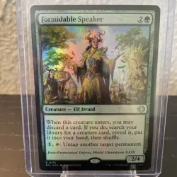 Formidable Speaker (FOIL) - Lorwyn Eclipsed 2026 ECL MTG Magic The Gathering - Image 1