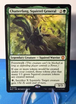 Chatterfang, Squirrel General M Commander: Bloomburrow 209 NM - Image 1