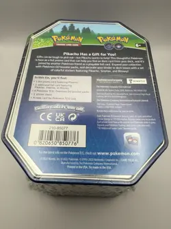 Pokemon GO TCG: PIKACHU Tin FACTORY SEALED 820650850776 - Image 2