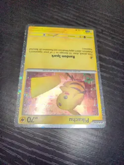 Pokemon TCG Temporal Forces Pikachu Cosmos Holo 051/162 - Image 5