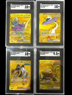 ‼2024 POKEMON TEMPORAL FORCES HYPER RARE LOT OF 4! GRADE 10~SHIPS SAME DAY!💨 - Image 1