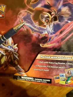 2017 Pokemon Collector Chest Sun and Moon New Factory Sealed Lunch Box - Image 4