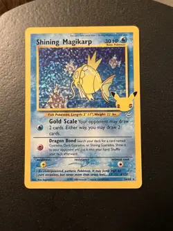 Shining Magikarp 66/64 Pokemon Celebrations: Classic Collection English NM - Image 1