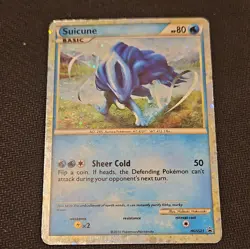 Pokemon TCG - Suicune HGSS21 Black Star Promo Holo - Image 1