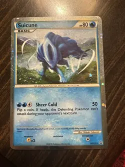 Suicune HGSS21 Cosmo Holo Promo Pokemon TCG - Image 1