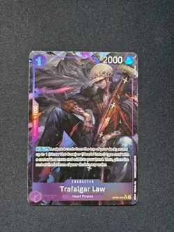 Trafalgar Law OP09-069 Alt Art Parallel One Piece TCG Emperors In The New World - Image 1