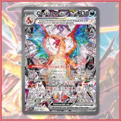 Pokemon TCG: Charizard ex Special Illustration Rare 223/197 NM Obsidian Flames - Image 1