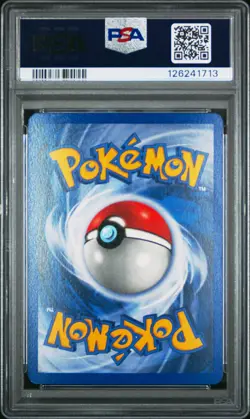 2003 POKEMON EX SANDSTORM #100 WAILORD EX-HOLO PSA 7 - Image 2