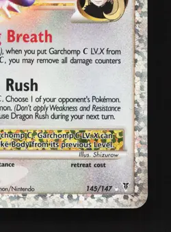 Garchomp C LV.X 145/147 Celebrations: Classic Collection NM Pokemon Card TCG - Image 5