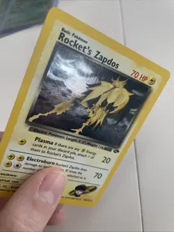 Rockets Zapdos Holo Foil Rare Card Gym Challenge 15/132 - Image 5