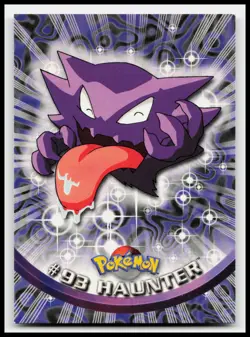 Haunter #93 Blue Logo Topps Non Holo TV Animation Pokemon Card - Image 1