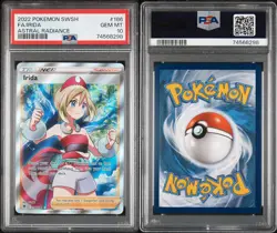 Pokemon Card | PSA 10 Irida Full Art Trainer 186/189 SWSH Astral Radiance - Image 2