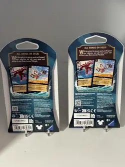 Lot of 2 Disney Lorcana Azurite Sea Booster Packs Trading Card Game SHIPSAME DAY - Image 4
