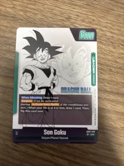 2025 Dragon Ball Super Card Game Son Goku #SB02-033 - Image 2